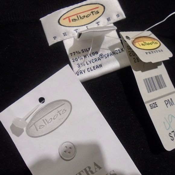 TALBOTS NWT Silk Blend Shell & Cardi Sweater Set * NO OFFERS - Picture 1 of 6